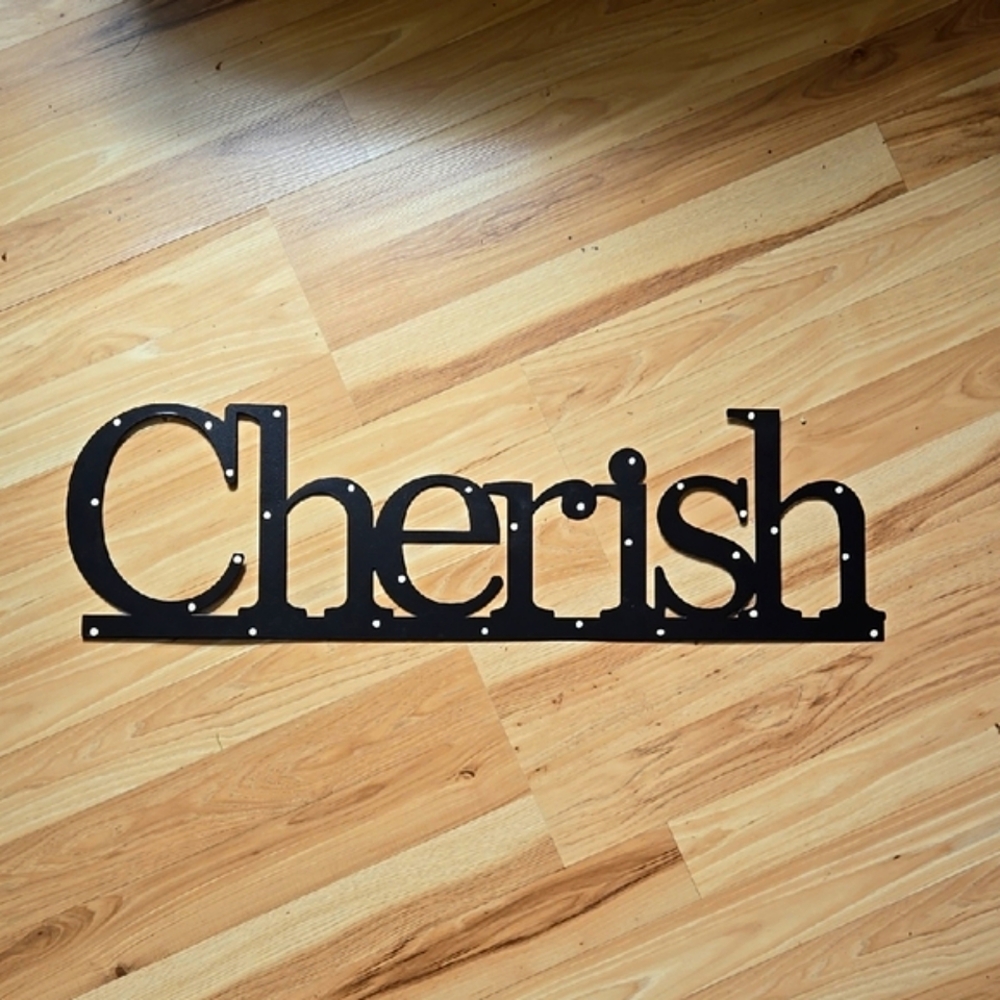 DEMDACO Embellish Your Story 'Cherish' Wall Word Art